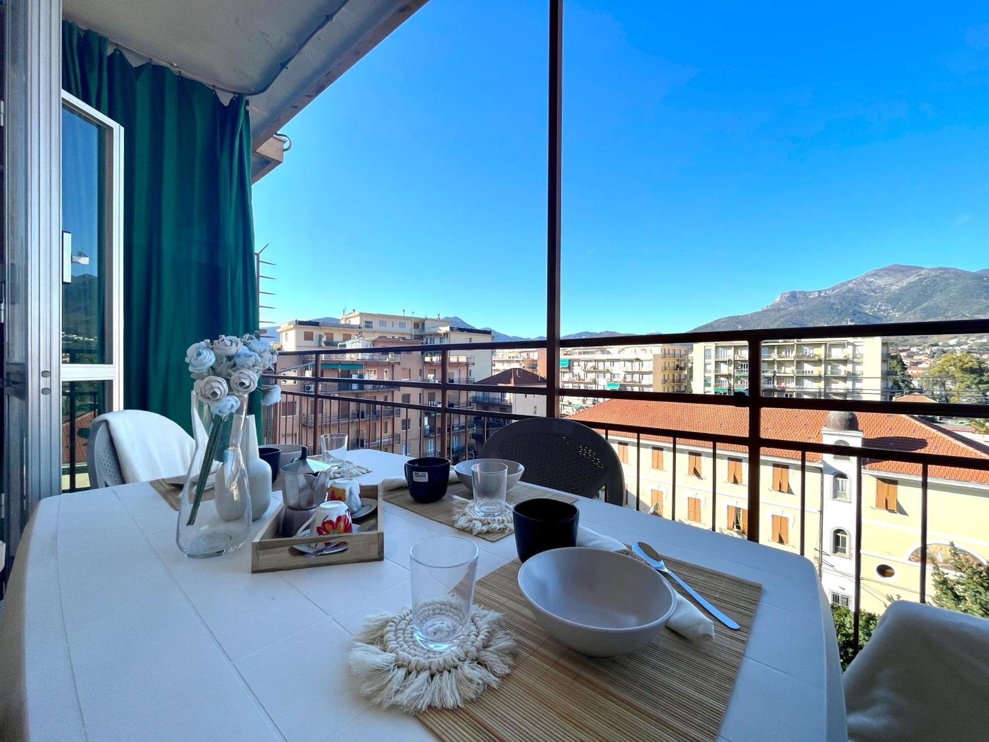 150Mt Dal Mare Monolocale In Centro Con Vista Aperta, Wi-Fi E A/C Apartment โลอาโน ภายนอก รูปภาพ
