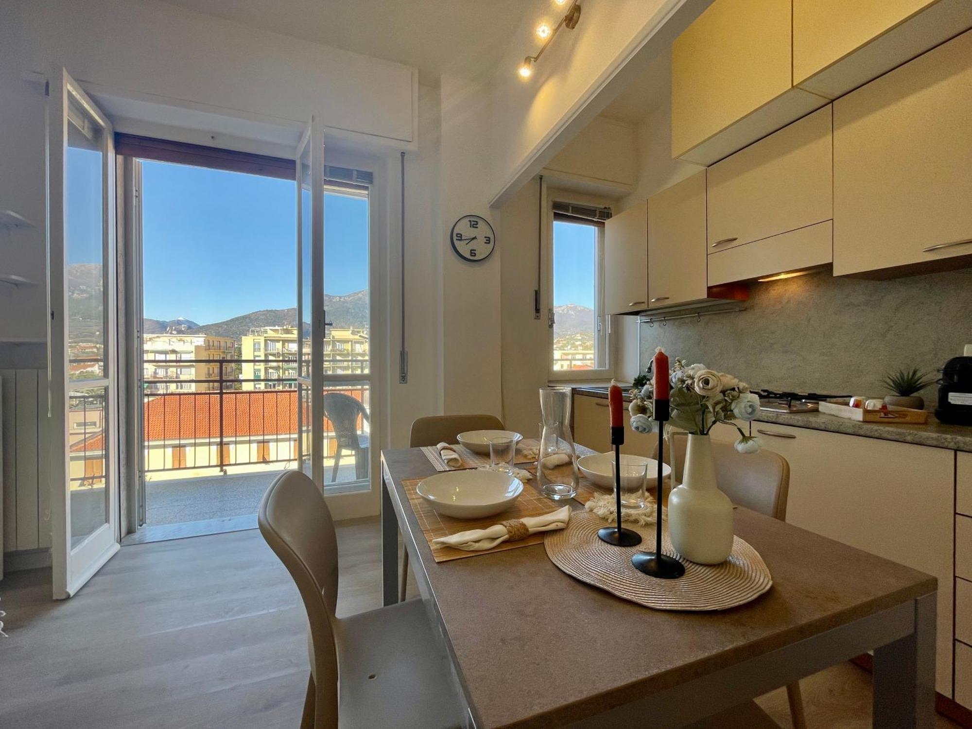 150Mt Dal Mare Monolocale In Centro Con Vista Aperta, Wi-Fi E A/C Apartment โลอาโน ภายนอก รูปภาพ